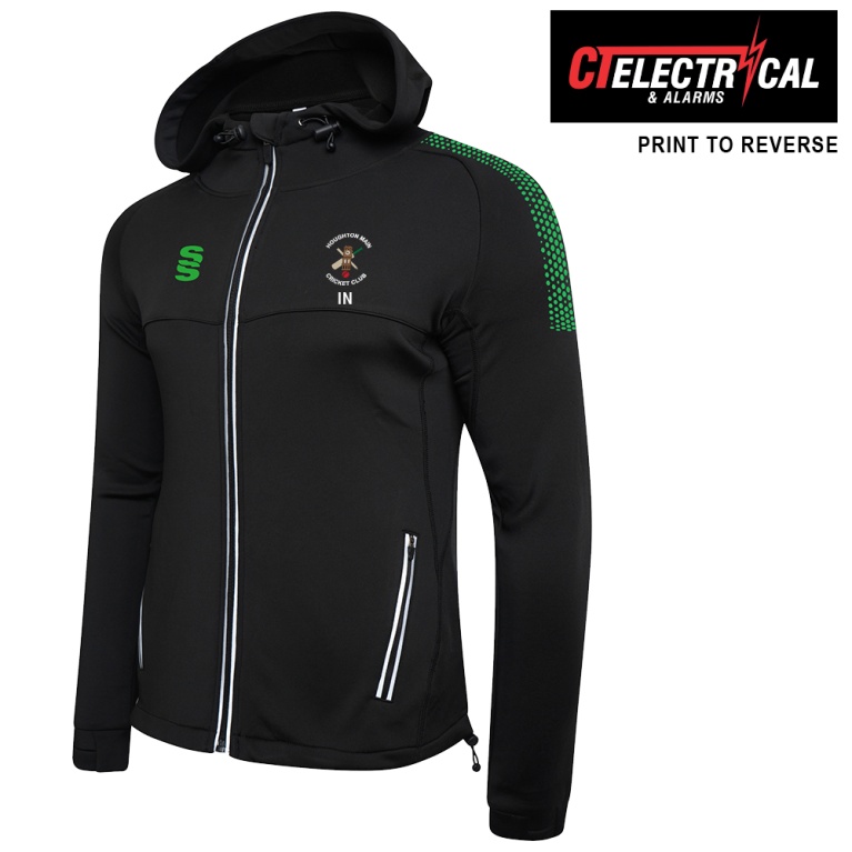 Houghton Main CC - Dual Full Zip Hoody - Black