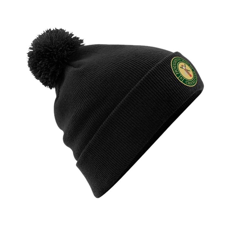 HOUGHTON MAIN CC Original Pom Pom Beanie : Black