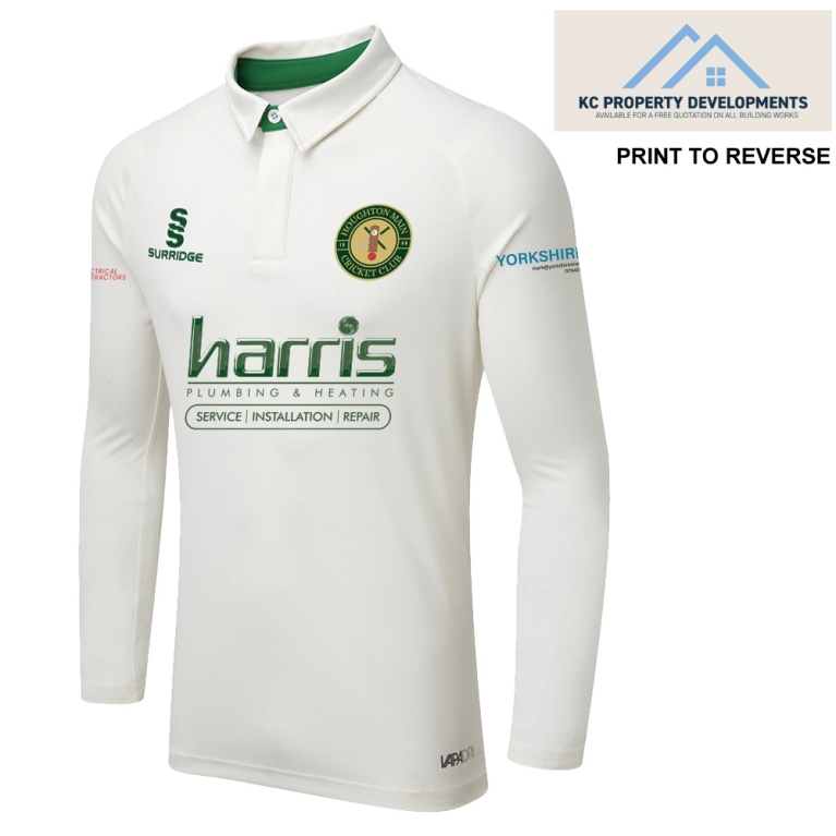 Ergo Long Sleeve Cricket Shirt Green