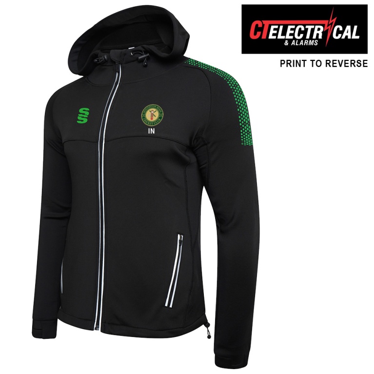 Houghton Main CC - Dual Full Zip Hoody - Black
