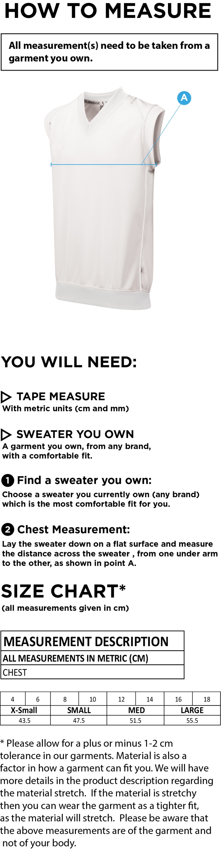 HOUGHTON MAIN CC BLAST SLEEVELESS WOMENS SWEATER-Ivory - Size Guide