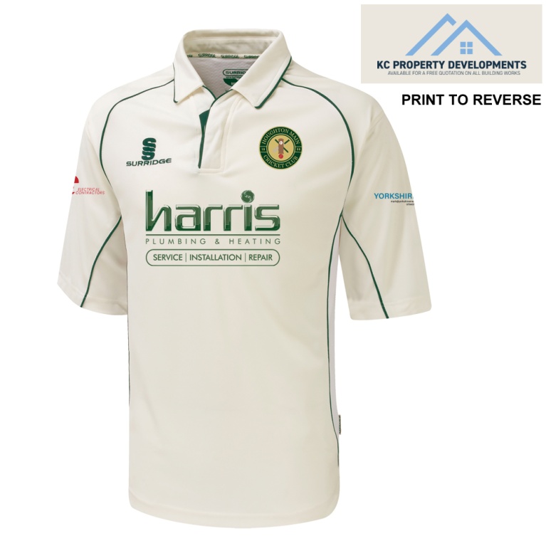 Houghton Main CC - Premier 3/4 Sleeved Playing Shirt