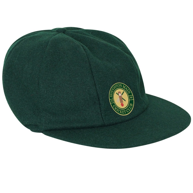 Baggy Cricket Cap - Bottle Green