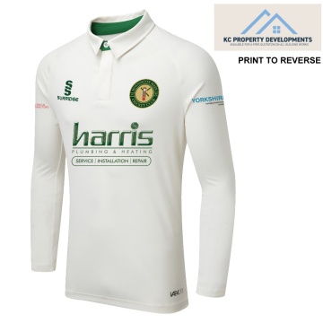 Ergo Long Sleeve Cricket Shirt Green